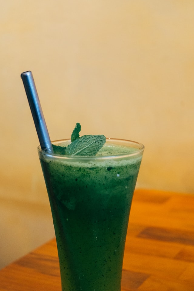 zelený nápoj